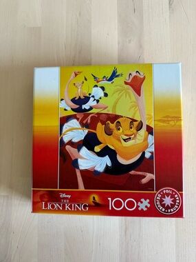 100 piece kids lion king puzzle